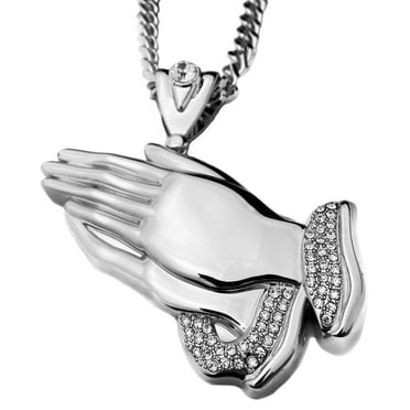 Crown Panda Rope Chain White Bear Pendant Gold Finish Hip Hop Necklace 24" Inch Crown Panda Rope Chain White Bear Pendant Gold Finish Hip Hop Necklace 24" Inch